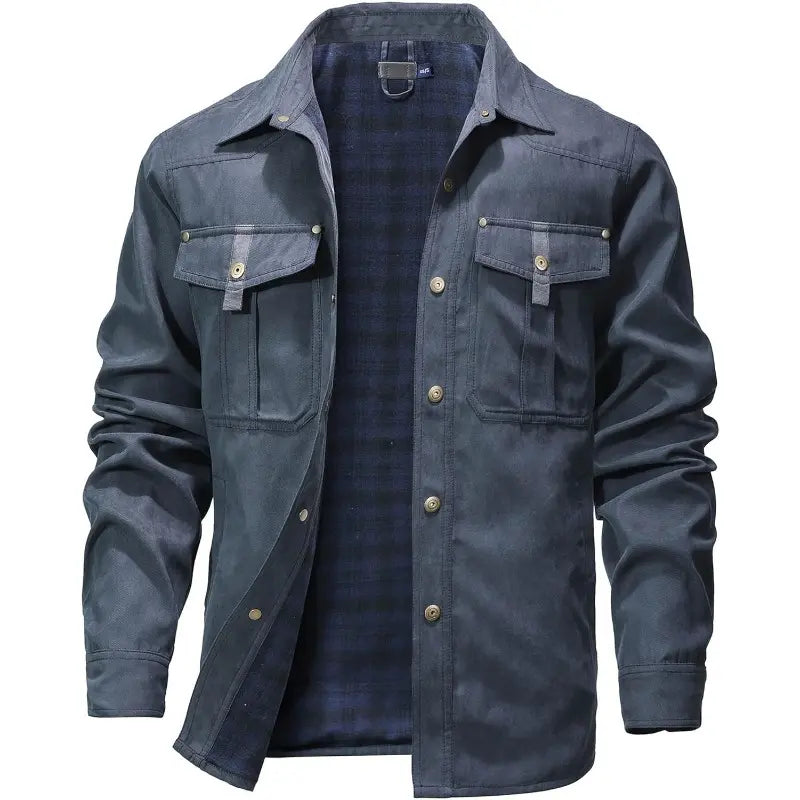 The Prescott Plaid-Lined Shacket