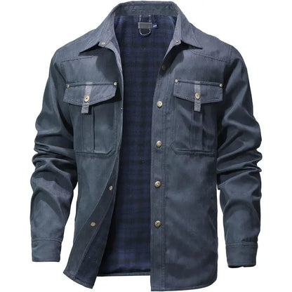 The Prescott Plaid-Lined Shacket