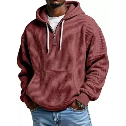 The Mercer Waffle-Knit Hoodie