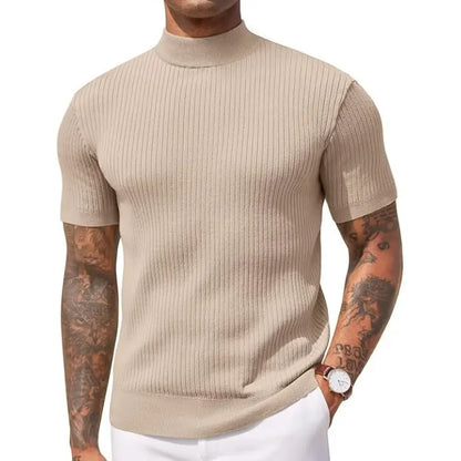 The Astor Ribbed Turtleneck Top