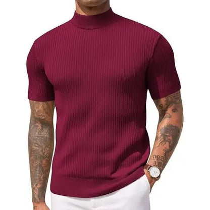 The Astor Ribbed Turtleneck Top