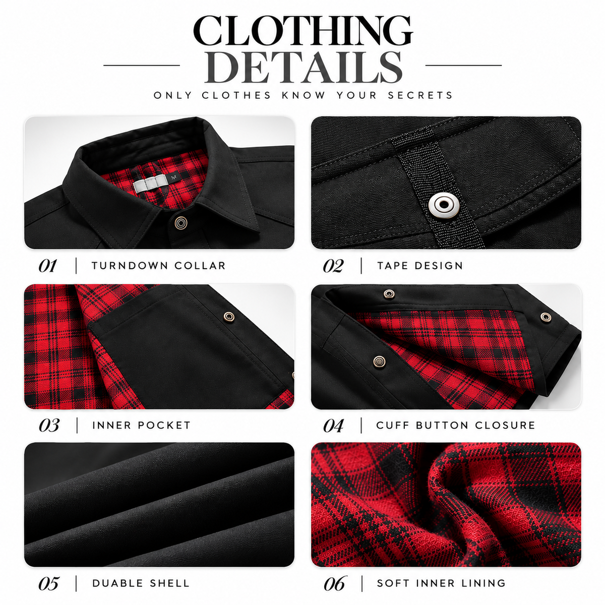 The Prescott Plaid-Lined Shacket