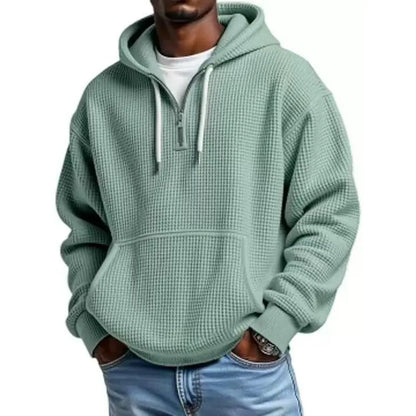 The Mercer Waffle-Knit Hoodie